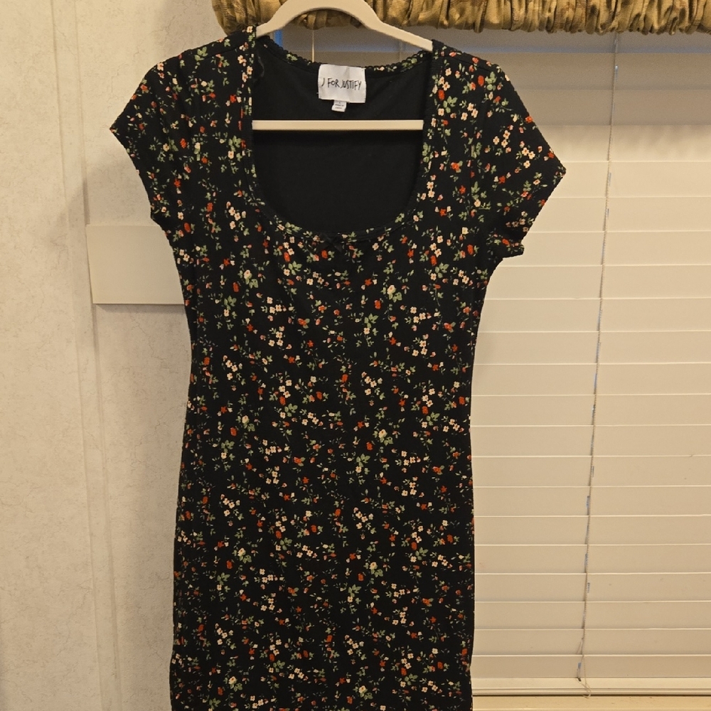 Joe B Black Floral Mini Dress